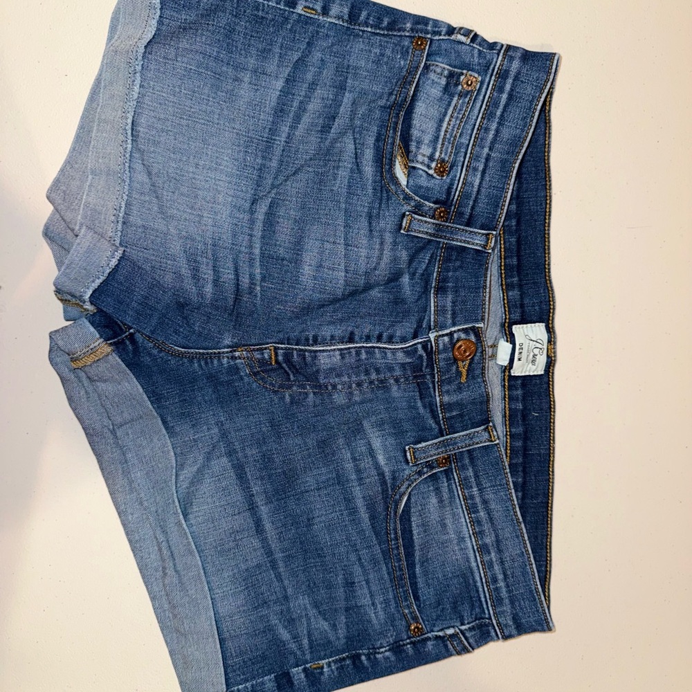 J. Crew Indigo Denim Shorts